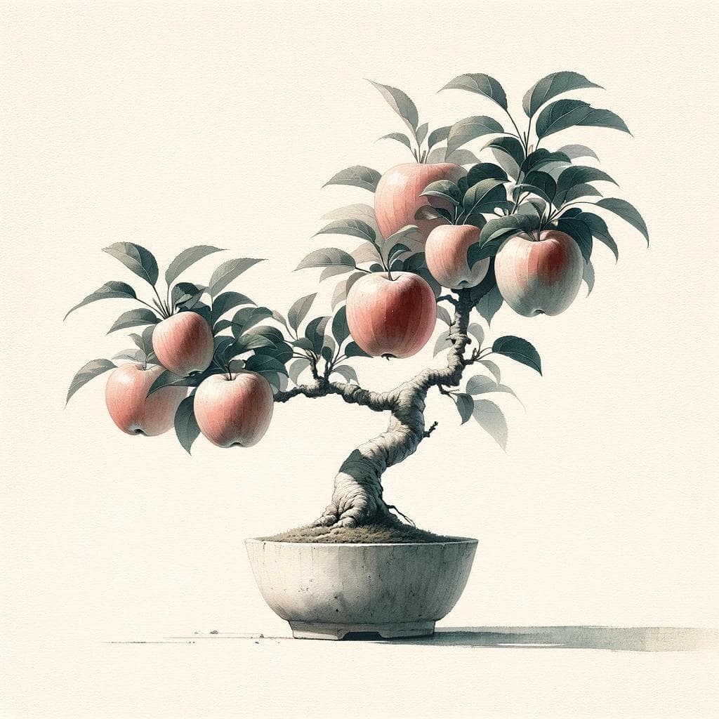 Turning an Apple Tree into a Bonsai: From Orchard to Ornament